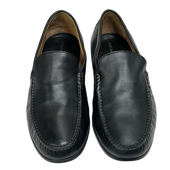 Johnston & Murphy Cresswell Venetian Black Sheepskin Leather Slip On Men Sz. 8.5 main image 14